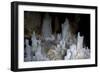 Ice Forming Stalagmite Structures in Ledena Pecina, Obla Glava, Durmitor Np, Montenegro-Radisics-Framed Photographic Print