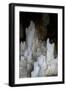 Ice Forming Stalagmite Structures in Ledena Pecina, Obla Glava, Durmitor Np, Montenegro-Radisics-Framed Photographic Print