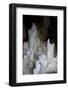 Ice Forming Stalagmite Structures in Ledena Pecina, Obla Glava, Durmitor Np, Montenegro-Radisics-Framed Photographic Print