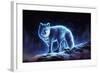 Ice Fox-JoJoesArt-Framed Giclee Print