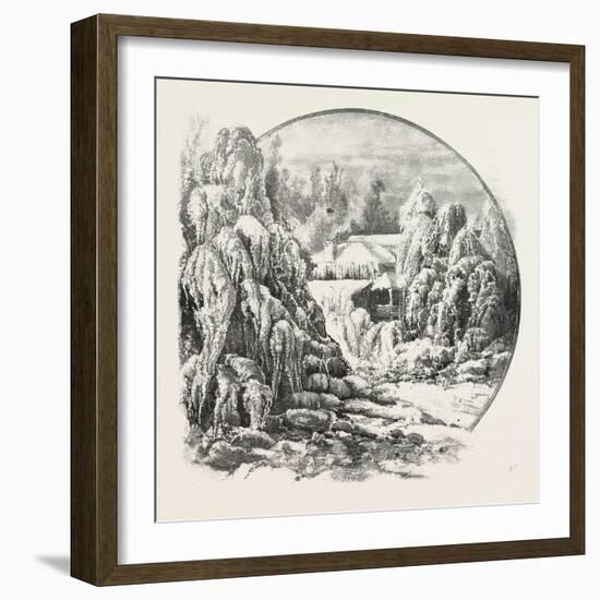 Ice Grove, Canada, Nineteenth Century-null-Framed Giclee Print