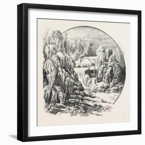 Ice Grove, Canada, Nineteenth Century-null-Framed Giclee Print