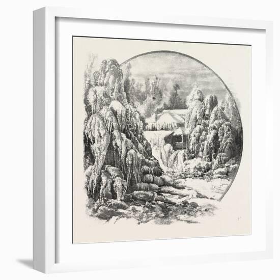 Ice Grove, Canada, Nineteenth Century-null-Framed Giclee Print