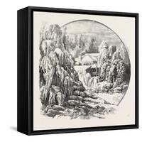 Ice Grove, Canada, Nineteenth Century-null-Framed Stretched Canvas