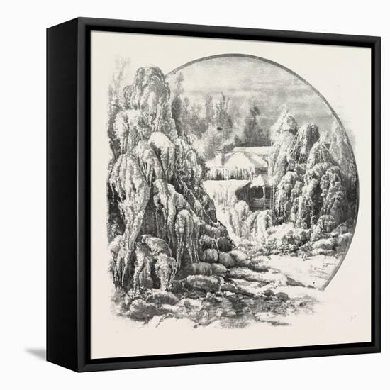 Ice Grove, Canada, Nineteenth Century-null-Framed Stretched Canvas