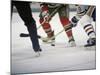 Ice Hockey East Rutherford, New Jersey, USA-null-Mounted Photographic Print