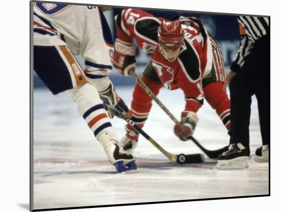 Ice Hockey East Rutherford, New Jersey, USA-null-Mounted Photographic Print