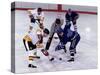 Ice Hockey Face Off, Torronto, Ontario, Canada-Paul Sutton-Stretched Canvas