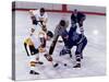 Ice Hockey Face Off, Torronto, Ontario, Canada-Paul Sutton-Stretched Canvas