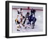 Ice Hockey Face Off, Torronto, Ontario, Canada-Paul Sutton-Framed Photographic Print