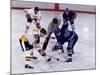 Ice Hockey Face Off, Torronto, Ontario, Canada-Paul Sutton-Mounted Photographic Print