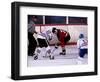 Ice Hockey Face Off, Torronto, Ontario, Canada-Paul Sutton-Framed Photographic Print