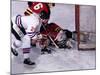 Ice Hockey Game Action-null-Mounted Photographic Print