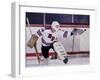 Ice Hockey Goalie in Action-null-Framed Photographic Print