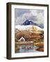 "Ice Hockey on Mountain Pond", December 13, 1958-John Clymer-Framed Giclee Print