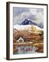 "Ice Hockey on Mountain Pond", December 13, 1958-John Clymer-Framed Giclee Print