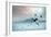 Ice Hockey Player on the Ice, Outdoor.-Andrey Yurlov-Framed Photographic Print