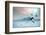 Ice Hockey Player on the Ice, Outdoor.-Andrey Yurlov-Framed Photographic Print