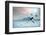 Ice Hockey Player on the Ice, Outdoor.-Andrey Yurlov-Framed Photographic Print