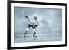 Ice Hockey Player on the Ice-yuran-78-Framed Photographic Print