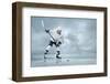 Ice Hockey Player on the Ice-yuran-78-Framed Photographic Print