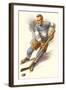 Ice Hockey Player-null-Framed Art Print