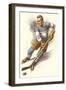 Ice Hockey Player-null-Framed Art Print