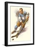 Ice Hockey Player-null-Framed Art Print