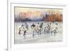 Ice Hockey, Sun Valley, Idaho-null-Framed Premium Giclee Print