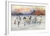 Ice Hockey, Sun Valley, Idaho-null-Framed Art Print