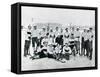 Ice-Hockey Team in St Petersburg, 1900s-Karl Karlovich Bulla-Framed Stretched Canvas