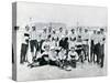 Ice-Hockey Team in St Petersburg, 1900s-Karl Karlovich Bulla-Stretched Canvas