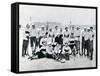 Ice-Hockey Team in St Petersburg, 1900s-Karl Karlovich Bulla-Framed Stretched Canvas