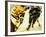 Ice Hockey Team Playing-null-Framed Photographic Print