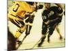 Ice Hockey Team Playing-null-Mounted Photographic Print