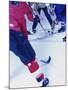 Ice Hockey Team Playing-null-Mounted Photographic Print