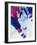 Ice Hockey Team Playing-null-Framed Photographic Print