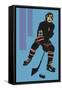 Ice hockey-null-Framed Stretched Canvas
