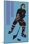Ice hockey-null-Mounted Giclee Print