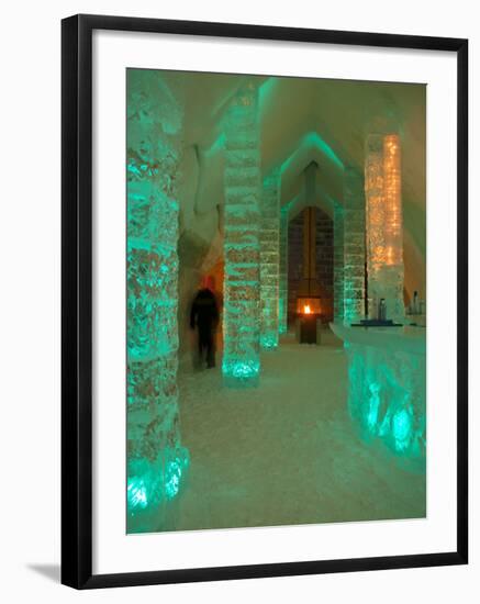 Ice Hotel in Quebec, Canada-Carlos Sánchez Pereyra-Framed Photographic Print