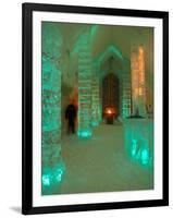 Ice Hotel in Quebec, Canada-Carlos Sánchez Pereyra-Framed Photographic Print