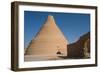 Ice house for preserving ice, Arbukuh, near Yazd, Iran, Middle East-James Strachan-Framed Photographic Print