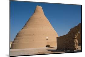 Ice house for preserving ice, Arbukuh, near Yazd, Iran, Middle East-James Strachan-Mounted Photographic Print