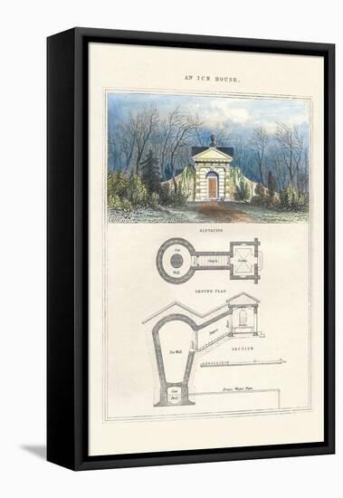 Ice House-Richard Brown-Framed Stretched Canvas