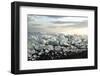 Ice, Icebergs, Black Lava Beach, Glacier Lagoon, Jškulsarlon, South Iceland-Julia Wellner-Framed Photographic Print