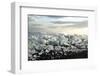 Ice, Icebergs, Black Lava Beach, Glacier Lagoon, Jškulsarlon, South Iceland-Julia Wellner-Framed Photographic Print