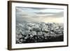 Ice, Icebergs, Black Lava Beach, Glacier Lagoon, Jškulsarlon, South Iceland-Julia Wellner-Framed Photographic Print