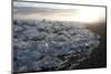 Ice, Icebergs, Black Lava Beach, Glacier Lagoon, Jškulsarlon, South Iceland-Julia Wellner-Mounted Photographic Print