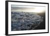 Ice, Icebergs, Black Lava Beach, Glacier Lagoon, Jškulsarlon, South Iceland-Julia Wellner-Framed Photographic Print