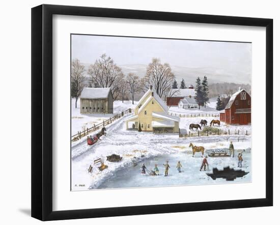 Ice in the Country-Bob Fair-Framed Giclee Print